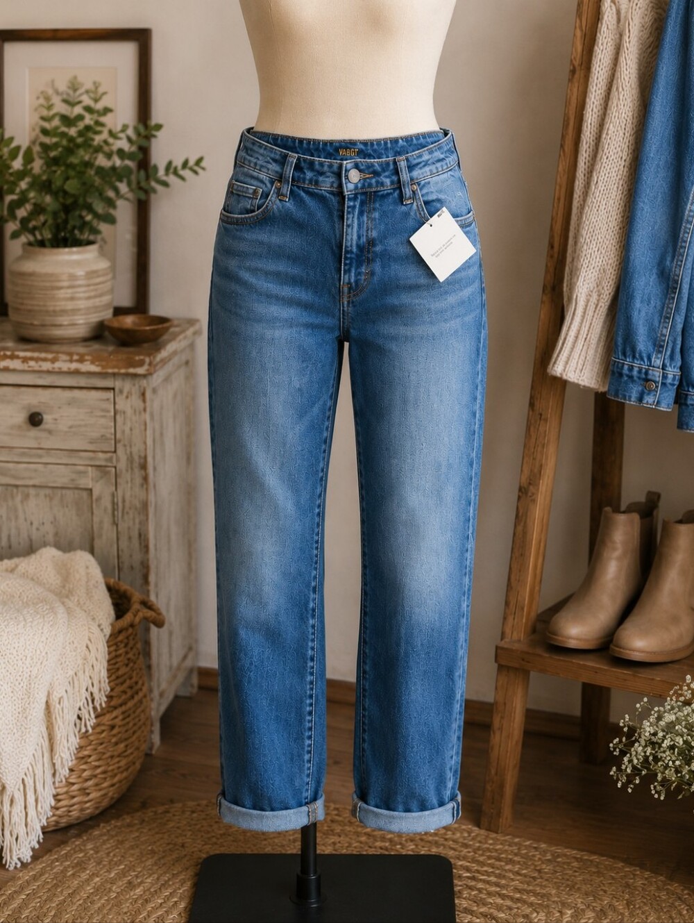 KUT size 8 boyfriend jeans classic 90s Y2k vintage inspired casual cool minimal - Picture 4 of 4